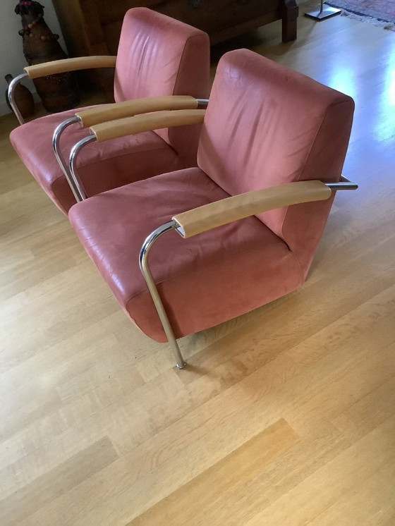 Image 1 of 2 Leolux Scylla Alcantara-Sessel