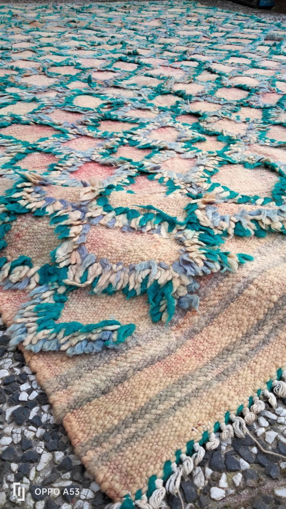 Image 1 of Handgeknoopt Berber kleed wol 385x185cm