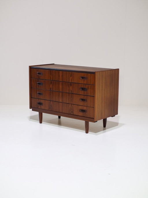 Vintage Danish rosewood chest of drawers 1960s