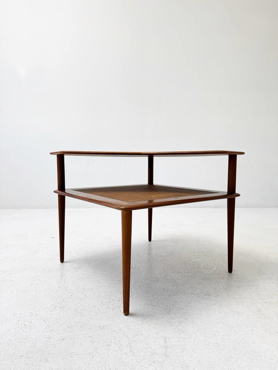 Image 1 of Minerva corner table By Peter Hvidt & Orla Mølgaard-Nielsen For France & Søn