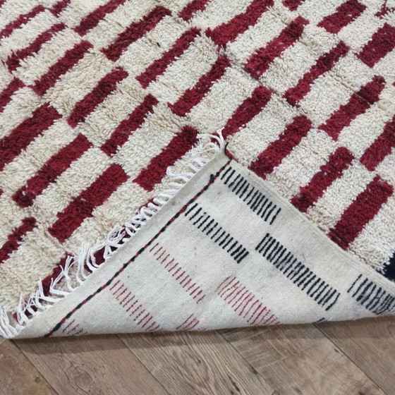 Image 1 of Wool Azilal Rug Colorful – Natural Wool Handwoven (307×210 cm)