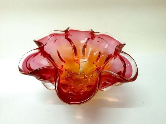 Image 1 of Ciotola colorata di Josef Hospodka / vetreria Chribská 