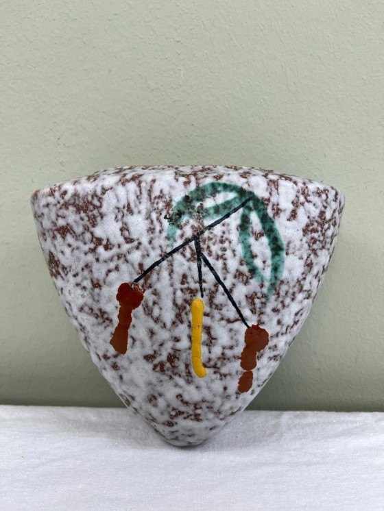 Vintage wall vase – Scheurich W-Germany, Ceramic (photo 3 of 7)