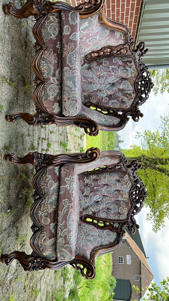 Image 1 of 2 fauteuils baroques