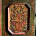 Antique painted armoire in pine wood – Austria, Year 1831 – Wardrobes, Rustic (photo 13 of 40)
