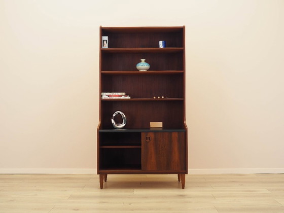 Image 1 of Bücherregal aus Palisanderholz, dänisches Design, 1970er Jahre, hergestellt in Dänemark