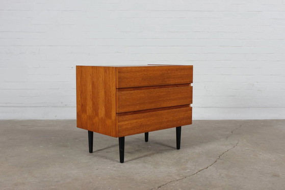 Vintage teak chest of drawers 60s mid century – Wood, Mid Century Modern (photo 9 of 9)