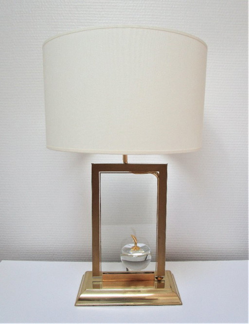 apple" glass lamp le dauphin