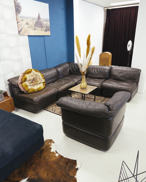 Sofá modular de piel Rolf Benz