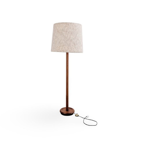 Originele Midcentury Domus Teak Vloerlamp Vintage Design