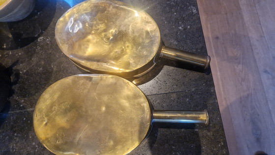 Image 1 of 2x bols en cuivre