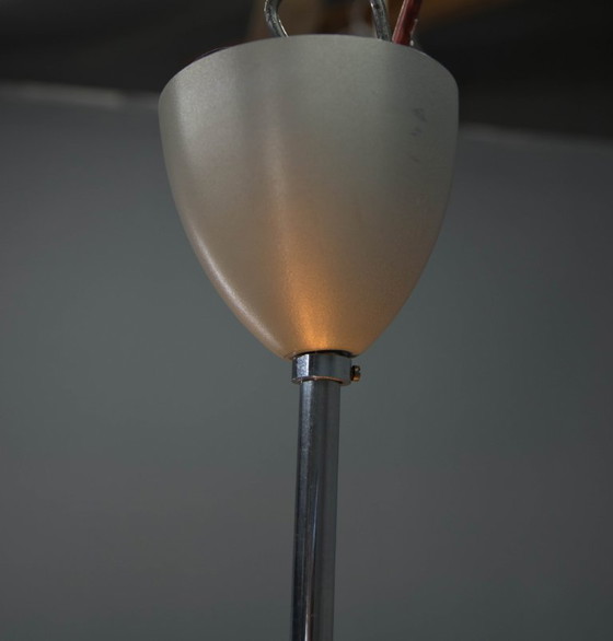 Image 1 of Lustre Bauhaus de Franta Anyz pour Napako, étiqueté, années 1940