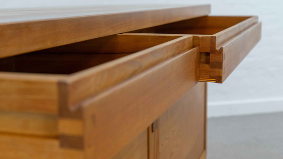 Image 1 of Sideboard R08 by Pierre Chapo in Solid Elm