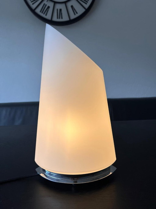 BANKAMP SAIL Table Lamp 5863/1-02 – Opal Glass & Chrome – tafellampen, Metal (photo 2 of 10)