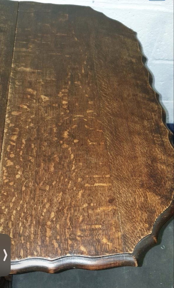 Antiek Getordte Hangoortafel – Wood (photo 2 of 10)