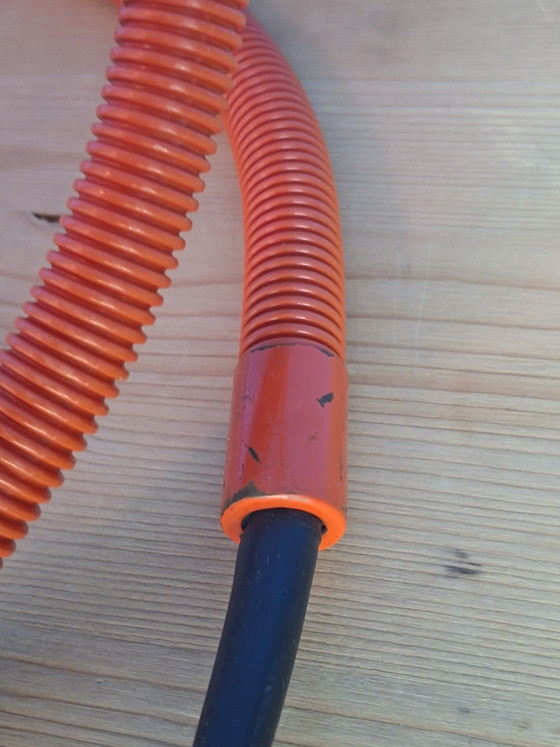 Image 1 of Large vintage orange snake lamp