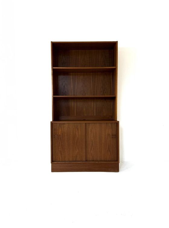 Image 1 of Bibliothèque vintage danoise en teck des années 60