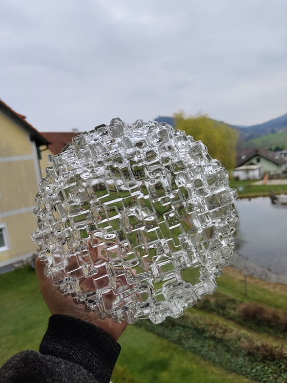 Image 1 of Hoffmeister Eisglas Decken/Wandleuchte 