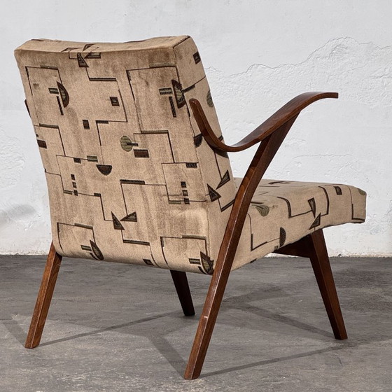 Pair of Armchairs by Tatra Nábytok, 1960s – Textile (photo 9 of 11)