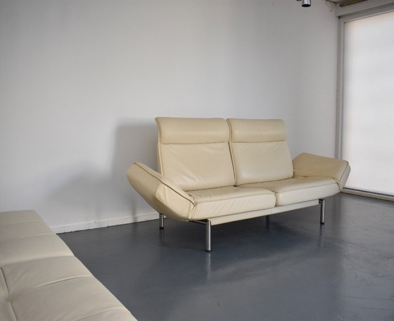 Excellent Condition Exclusive De Sede DS 450 Twist Multi-Function Design Sofa – 3-5 seaters, rvs (photo 7 of 10)