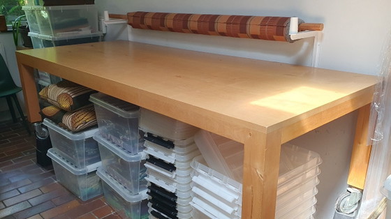 Wooden Table on Wheels – meubelmaker, Dining tables (photo 4 of 5)