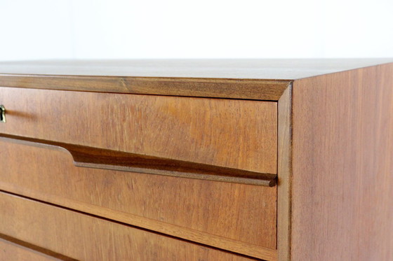 Image 1 of Deense hoge ladekast 'Olsted' vintage 