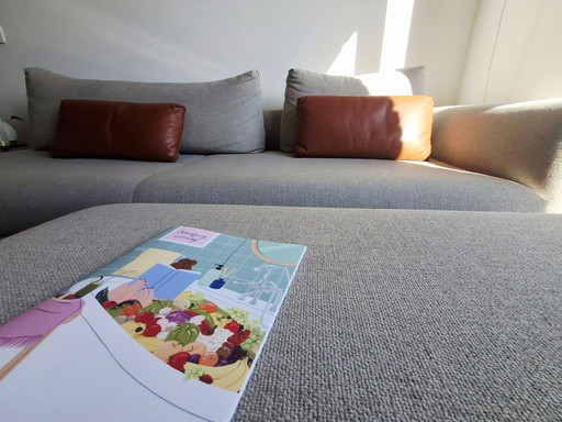 Design On Stock Milton Dune 4-seater sofa 230x100x42 cm