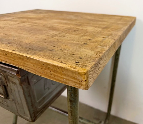 Image 1 of Vintage Industrial Worktable, 1960s