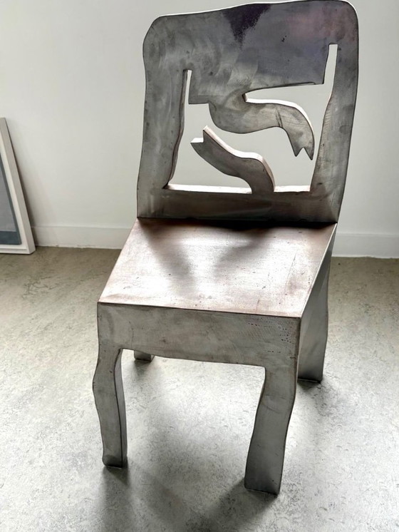 Image 1 of Klaas Gubbels Stoel object staal