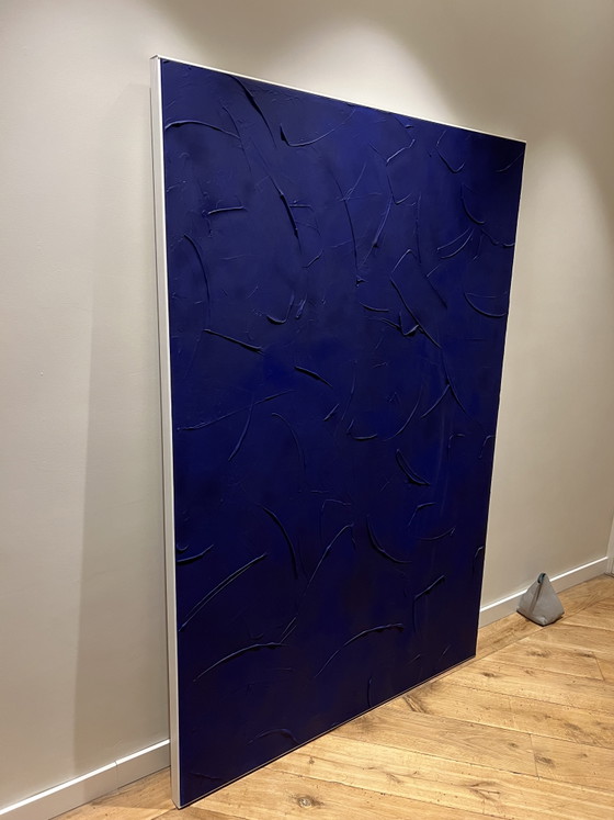 Painting - Deep Blue (120x180) – Paintings & Drawings, Canvas (photo 4 of 5)