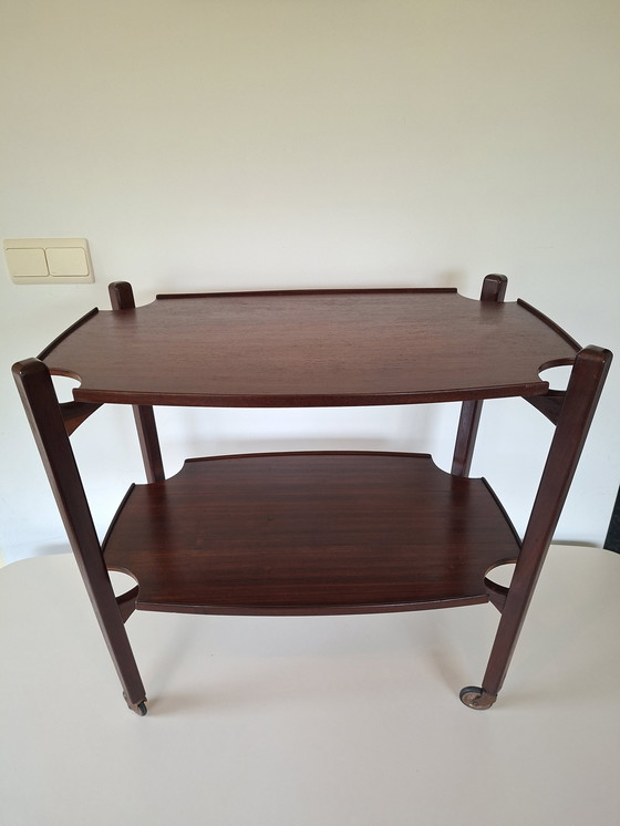 Image 1 of Carrello scandinavo in teak degli anni '60