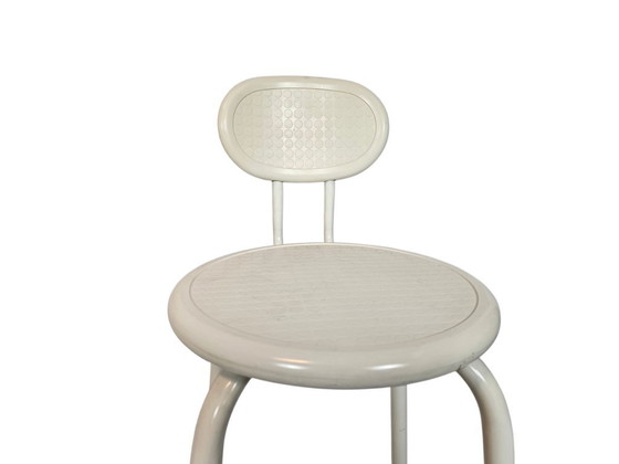 Image 1 of Ikea - metallo - plastica ABS - 2 x sgabelli da bar - firmati - Italia - anni '80
