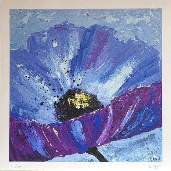 Image 1 of Pensando en ti – Impresión artística de edición limitada (30 x 30 cm) – firmada y numerada – incluye certificado