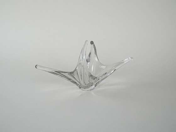 Image 1 of Glass platter, Space Age, 1960s, made in Italy