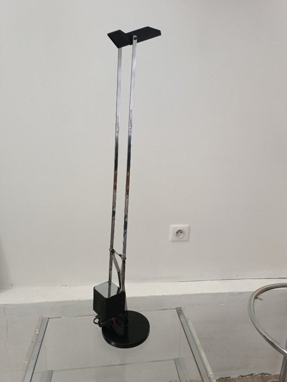 Image 1 of Grote contragewichtlamp, Fase Cisne Chrome, Ed. 1980