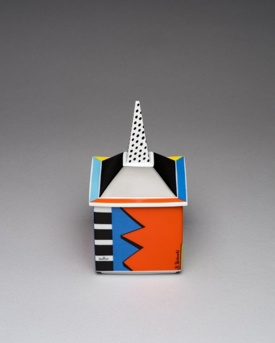 Image 1 of Rosenthal - Barbara Brenner Box Künstler-Sammeldosen "Artist Collection Boxes" series Porcelain Post-modernist Germany 80-90s