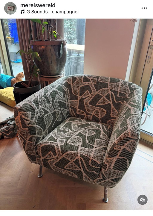 Fauteuil Gelderland 6250 remis à neuf