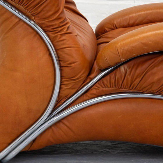 Image 1 of Italiaanse Lounge Fauteuil Corolla I.P.E. '70s