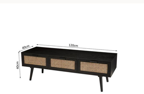 Image 1 of TV Table Pierre Jeanneret Style