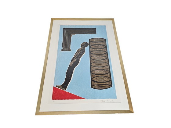 Image 1 of Hans Wap - 'Balance' - screen print - hand-signed - 2006