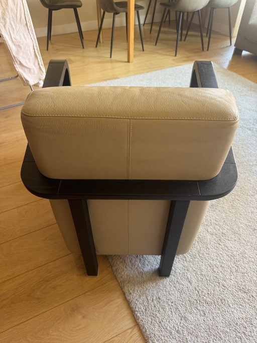 Leolux leren fauteuil 