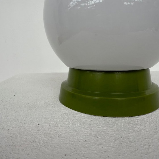 Image 1 of Decken-/Wandleuchte grün 60er/70er Jahre