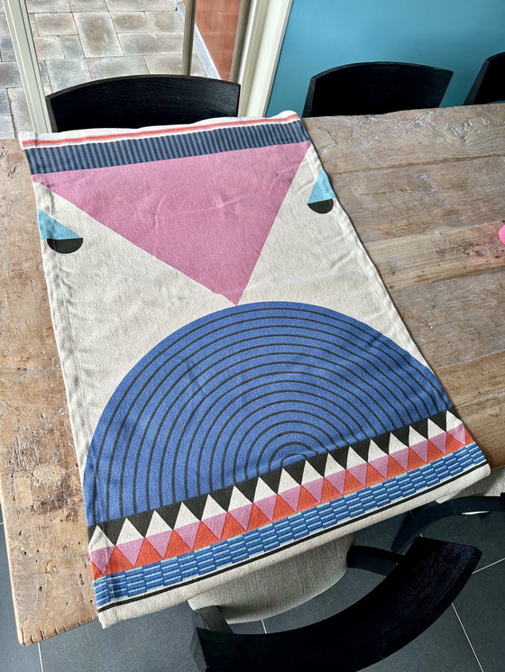 Image 1 of Décoration murale en tapisserie XL design aux couleurs pastel