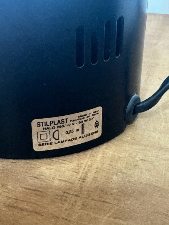Vintage Halogen Desk Lamp STILPLAST – Metal (photo 9 of 11)
