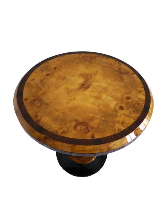 Image 1 of 2 tables d'appoint rondes Art Déco