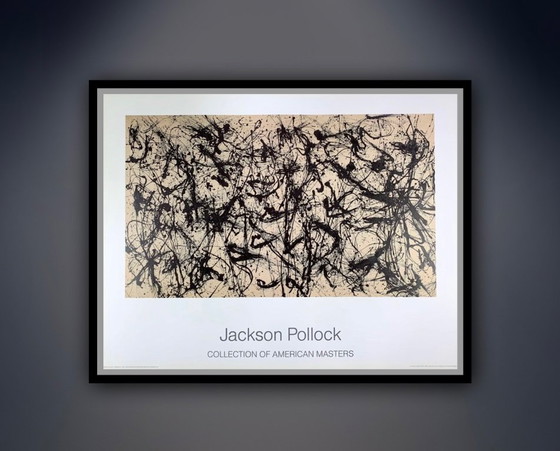 Image 1 of Jackson Pollock: "Number 32, 1950." Published by Achenbach Art Editions.