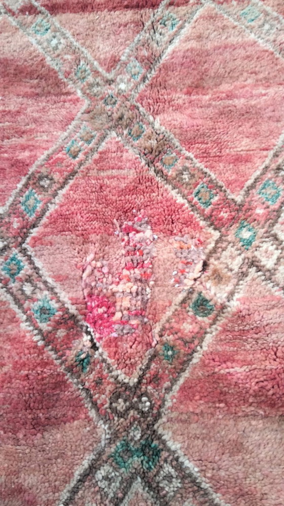 Image 1 of Handgeknoopt Berber kleed wol 332x187cm