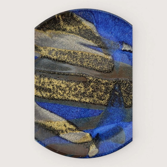Plato de gres Jean Cacheleux / Puisaye – Loza, Porcelain (photo 3 of 7)