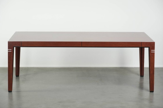 Image 1 of Beautiful, spacious 6-person Art Deco design dining table by Schuitema from the Decoforma series with unique details.