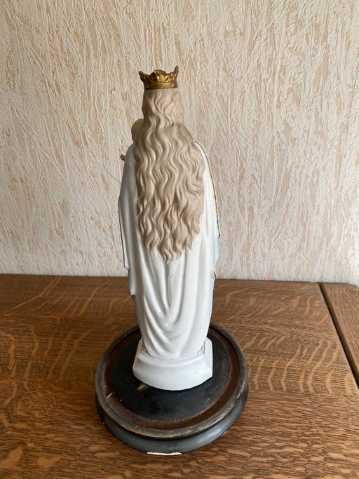 Glocke mit Madonna mit Kind aus Biskuit – decoratieve objecten, Porcelain (photo 2 of 5)
